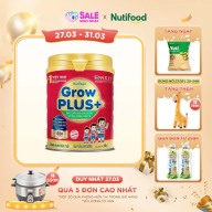 Sữa bột GrowPLUS+ suy dinh dưỡng trên 1 tuổi - Đạt danh hiệu sữa trẻ em số 1 Việt Nam (Lon 400g) thumbnail