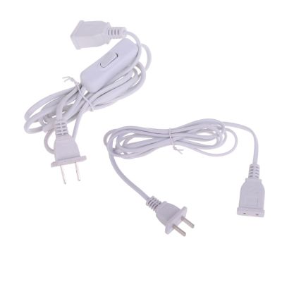 【YF】 US 2 Prong Power Male-Female Single Plug Extension Cable Outlet Saver Drop Shipping