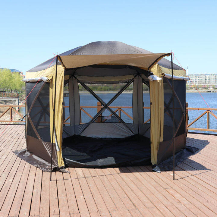 Shelters & Canopies Outdoor big canopy sunshade Yurt camping self