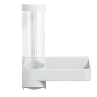 Wall Hanging Disposable Cup Storage Box Drinking Fountains Paper Cup Holder Disposable Cups Shelf Automatic Take Cups