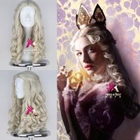 WC5 วิกผม คอสเพลย์ วิกผมสีบลอนด์ วิกผมหยักศกยาว ความยาว 55-58 ซม. Dress for Blonde Wavy Hair Wig 55-58 cm. Fashion Costume Party Cosplay Fancy Outfit