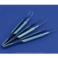 อุปกรณ์กล้องจุลทรรศน์กรรไกรไมโครโลหะผสมไททาเนียม, conjunctiva toothed, Forceps probes, hooks, spatulas, spectators