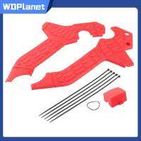 WDPlanet Motorcycle Boards Protective Upper Plates Fits for Honda Crf300L Motorbikes Red