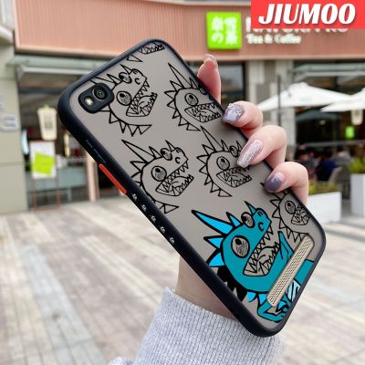 JIUMOO เคสสำหรับ Xiaomi Redmi 5 5A 5 PLus,เคสแฟชั่นเคสโทรศัพท์เนื้อแข็งผิวเกล็ดน้ำแข็งบางขอบสี่เหลี่ยมซิลิโคนอ่อนการ์ตูนเคสกันกระแทกคลุมทั้งหมดเคสป้องกันเลนส์กล้อง