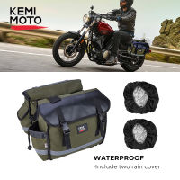 KEMiMOTO Saddlebag Waterproof Motorcycle Bags Luggage Travel Knight Rider For Touring Sportster For Honda shadow For Vulcan 900