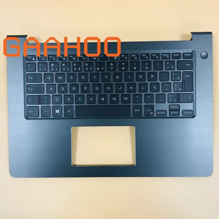 Brand New Laptop Br Backlight Keyboard For Vostro14 5000 5468 V5468 Palmrest Assembly W Backlit