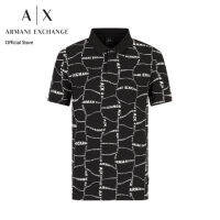 AX Armani Exchange เสื้อโปโลผู้ชาย รุ่น AX3RZFAEZJ9ZZ02EC - สีดำ