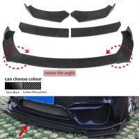 4pcs New Adjustable Universal Car Front Bumper Splitter Lip Body Kit Spoiler Diffuser Lip For BMW Benz Audi VW Subaru