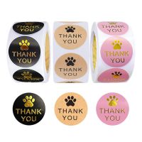 500pcs Thank You for Your order Stickers for kids Black Pink Seal Label Youve Got Great Taste Stationery Sticker Stickers Labels