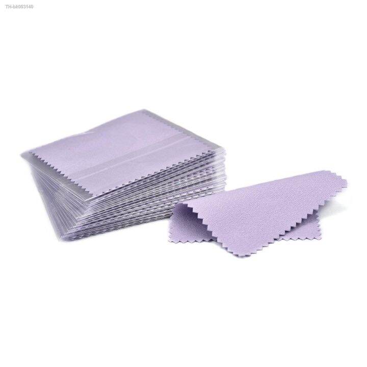50pcs/Pack Sterling Silver Cleaning Cloth Color Polishing Cloth Silver