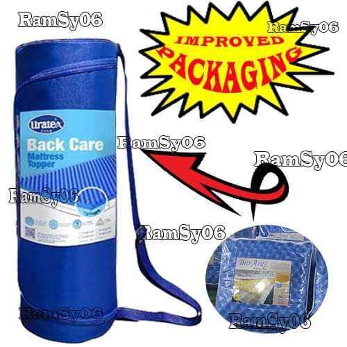 URATEX BACK CARE EGG CRATE (BLUE SEMI FIRM FOAM) 100 GENUINE Lazada PH