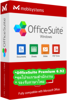 OfficeSuite Premium 6.92.47148.0 (x64) ชุดโปรแกรมสำนักงาน รองรับภาษาไทย ตัวเต็ม ถาวรตลอดอายุใช้งาน + วิธีติดตั้ง