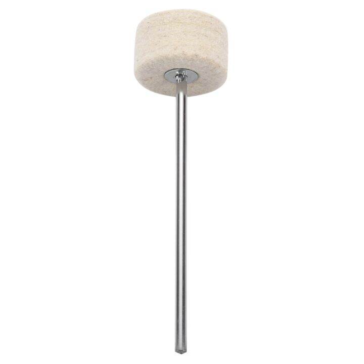 New Bass Kick Drum Beater Felt Pedal Beater Head for Percussion Drum