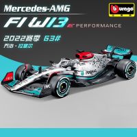 ‘；。】’ Urago 1:43 2022 F1 Mercedes Benz AMG Team W13 #44 Lewis Hamilton Alloy Racing Car Model Diecast Collection Children Toy Gifts