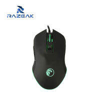 RAZEAK RM-028 เม้าส์เกมมิ่ง ไฟLED Mouse Gaming  DPI 2,400