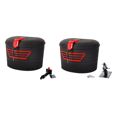 Electric Scooter Storage Carrying Basket with Lock for M365 Foldable Electric E-Bike Scooter