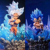 Vegeta Q อะนิเมะรูป Goku Super Saiyan รุ่น Light Up อะนิเมะมือสำนักงานรุ่นรถตกแต่งวันเกิด Gift