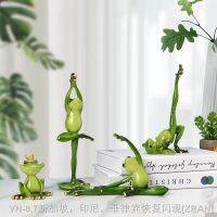 【hot】❄☏ Ornaments Animals Figurines Sculptures Leggy Frog for Room