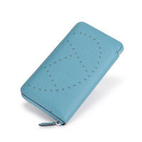Designer Hollow Out Womens Genuine Leather Long Wallets High Quality Leather Classic Clutch Bag Mens and Womens Money Wallet