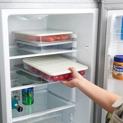 ภาชนะพลาสติกตู้เย็นอาหารอเนกประสงค์ขนาด28*22.5*4.6ซม. เก็บ
