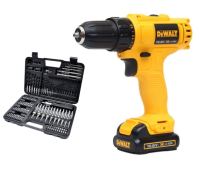 DEWALT สว่านไร้สาย 10.8 V.แบต 2 ก้อน ฟรี ชุดดอกพร้อมไช้งาน รุ่น DCD700C2A-B1 ของแท้โดยตัวแทนจำหน่าย