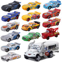 1:55 Pixar Cars 3 2 Lightning McQueen Jackson School Bus Miss Fritter Diecast Metal Metal Alloy Childrens Toy Car