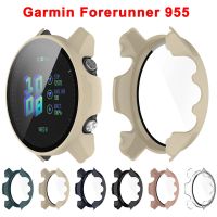 ชิ้นเคสป้องกันนาฬิกาสำหรับ Garmin Forerunner 955สมาร์ทวอทช์ฟิล์มกันรอยกันกระแทกเต็มรูปแบบกันกระแทกปกป้องหน้าจอ