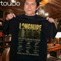 Longmire Robert Taylor Katee Sackhoff cast signed thank you T-Shirt