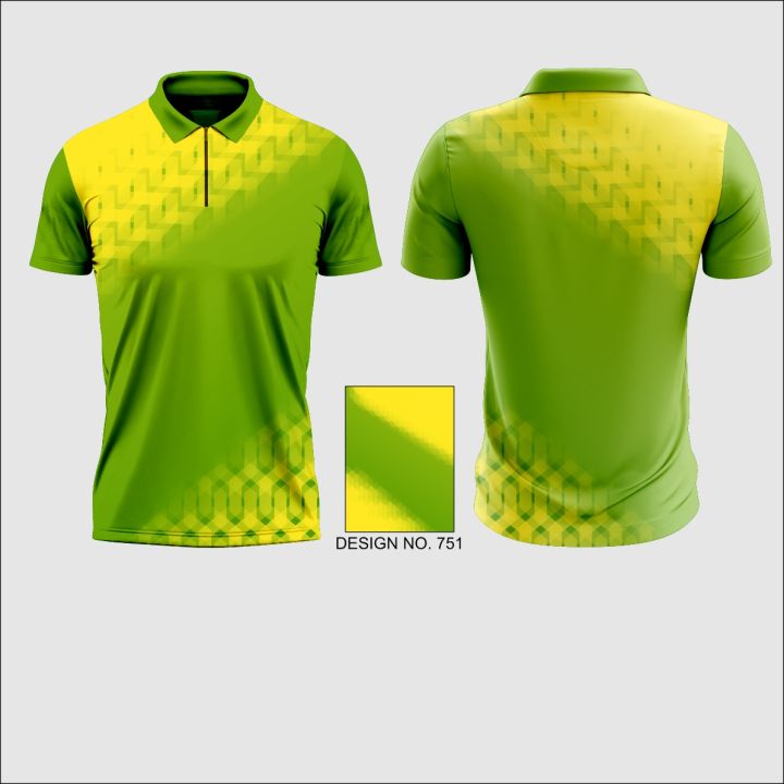 Sublimated Golf Polo Shirts with Zipper | Lazada PH