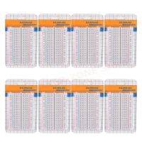 8PCS 400 Points Mini Solderless Breadboards for Arduino Proto Shield Distribution Connecting Blocks