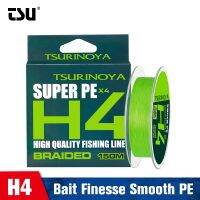 [A SELL Hot Sale]TSURINOYA 150เมตร4 S Trand สายการประมง H4 4 8lb เหยื่อกลเม็ด4สาน PE สายแสงเกมปลาเทราท์เกมเรียบ M Ultifilament สาย