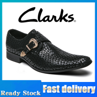 Clarks-lรองเท้าหนังผู้ชาย รองเท้าหนังผู้ชายฤดูร้อนรองเท้าอย่างเป็นทางการรองเท้าแต่งงานผู้ชาย รองเท้าหนังแฟชั่นอังกฤษ