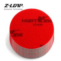 Z-LEAP 8pcs 3/5 Inch Round Polishing Sponge Pad paper grinding tool 180 to 2500 Grits For Electronic shell products