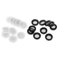 10pcs/set Rubber O Ring Gaskets With Net Shower Head Filter Hose Seal Washers For Shower Head Inlet Pipe Faucet Replacement Part Gas Stove Parts Acces