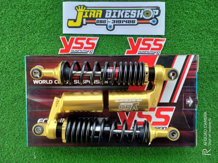 โช็ค-yss-แท้-รุ่น-g-seires-สปริงดำ-กระปุกทอง-ความยาว-320-mm-สำหรับ-wave-dream-ทุกรุ่น-โช็ค-โช๊ค-โช้ค-yss