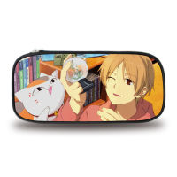 Natsume S Book Of Friends เด็กการ์ตูนดินสอกรณีพิมพ์ดินสออะนิเมะขนาดใหญ่ความจุกระเป๋าเครื่องเขียนส่วนบุคคลดินสอ Case