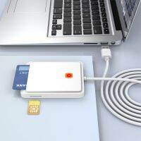 USB เครื่องอ่านการ์ดอัจฉริยะ2.0สำหรับ DNIE CAC IC ซิมการ์ดที่เก็บบัตร Windows 7 8 10 Vista