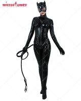 Women Cat Suit Jumpsuit Bodysuit Cosplay Costume For Women Halloween Cosplay Costume