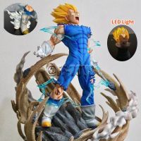 Tokoh อนิเมะดราก้อนบอล Z GK Vegeta Patung Sendirian Majin Vegeta 27CM PVC Tokoh Si Koleksi รุ่น Mainan Hadiah