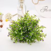 Simulation Green Plant Bonsai Plastic Artificial Shrubs Fake Bushes Wedding Party Decor Desktop Ornaments Home Garden Greenery