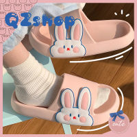 QZshop น่ารัก รองเท้าแตะดีเทลกระต่ายน้อย?รองเท้าแตะพื้นนิ่ม ลายสุดมุ้งมิ้ง น่ารักมากนะวิ?ใส่ลุยน้ำลุยฝนได้แบบไม่ต้องกลัวขาดหลุดง่ายเลยปังสุดๆ?