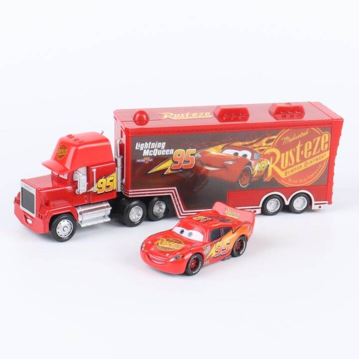 pixar-racing-2ของเล่น-lightning-mcqueen-jackson-storm-mike-le-truck-1-55โมเดลรถอัลลอยของขวัญเด็กชายบูติก