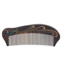 【YF】♘❃  Hair Comb Detangling Anti Static Combs Peacock Painting for Men