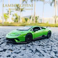 Bburago 1:32 Lamborghini Hurricane Performante เสียงและอัลลอยด์จำลองรถดึงกลับรุ่นกล่องรุ่นรถ