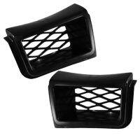 2PCS Front Bumper Grille Caliper SS Style Air Duct Grille Cover Automobile Replacement Accessories for Chevrolet Chevrolet Silverado 1500 2003-2007