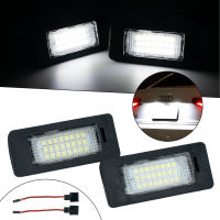 2 PCS License Plate Light Led Number Plate Holder Lamp No Error for Audi A1 A4 B8 A5 S5 A6 S6 A7 Q5 TT TTS 2D For VW Golf Jetta