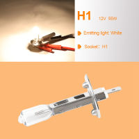 10pcs H1หลอดฮาโลเจนสีเหลือง12V 55W 4500K CLEAR Glass ไฟหน้ารถ Auto Light ฮาโลเจนหมอกโคมไฟรถ H1รถอุปกรณ์เสริม