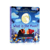 What is the moon? Usborne produces a picture book of childrens English Enlightenment cognitive words and stories