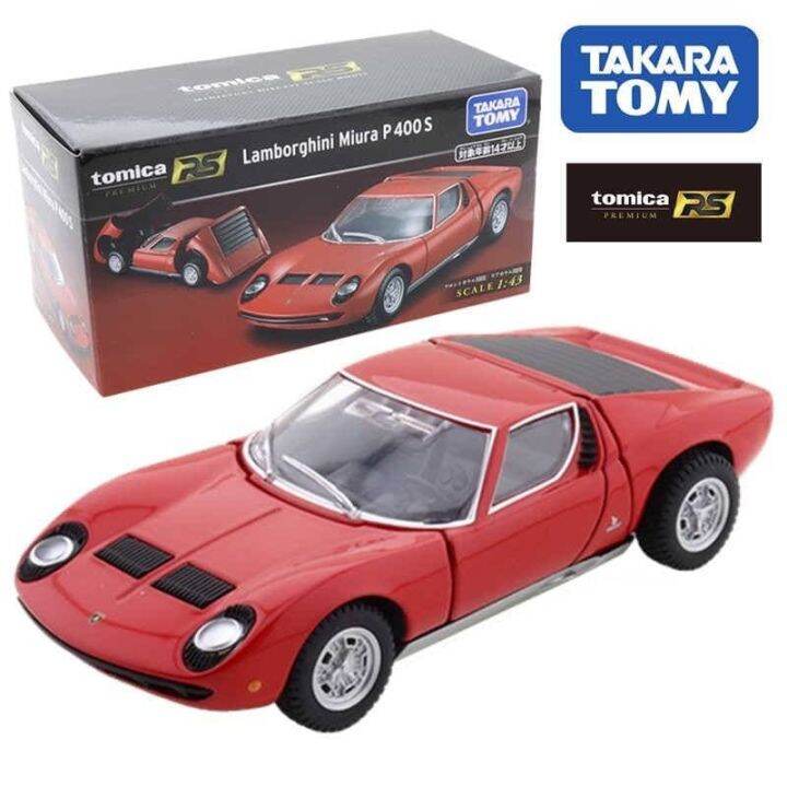 {ORIGINAL} TAKARA TOMY TOMICA PREMIUM LAMBORGHINI MIURA P400 S SCALE 1/ ...