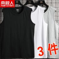 【Ready】? e brele mens summer loose seless t- hurdle sports casl bottog mens